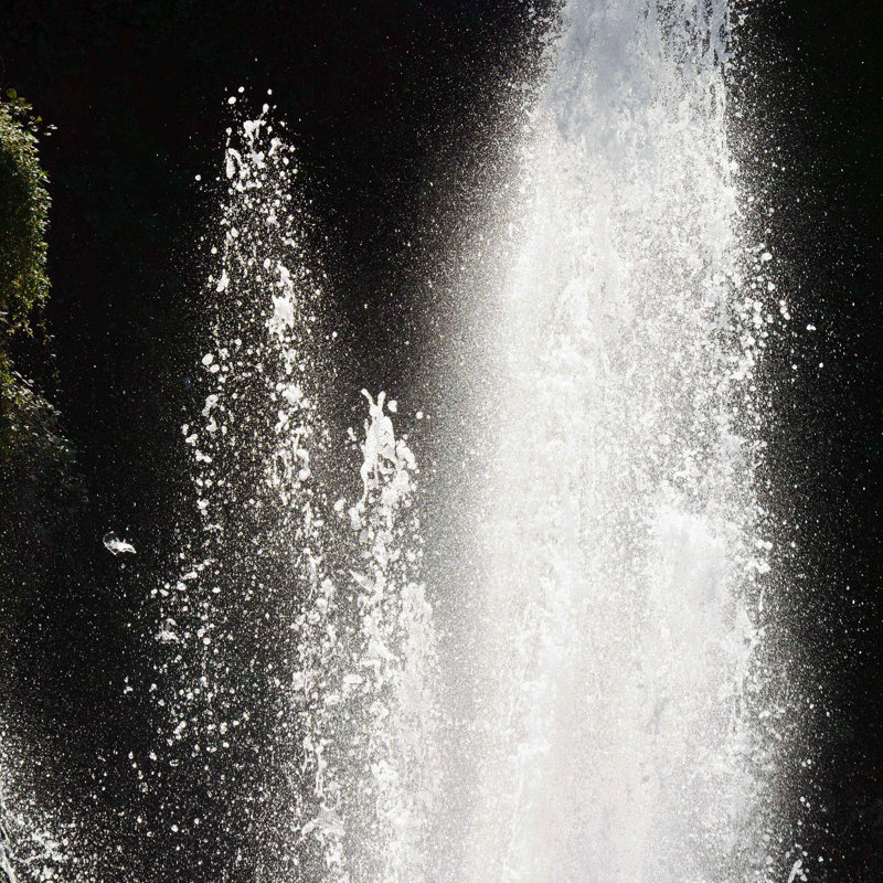 Fontein In Tegenlicht
