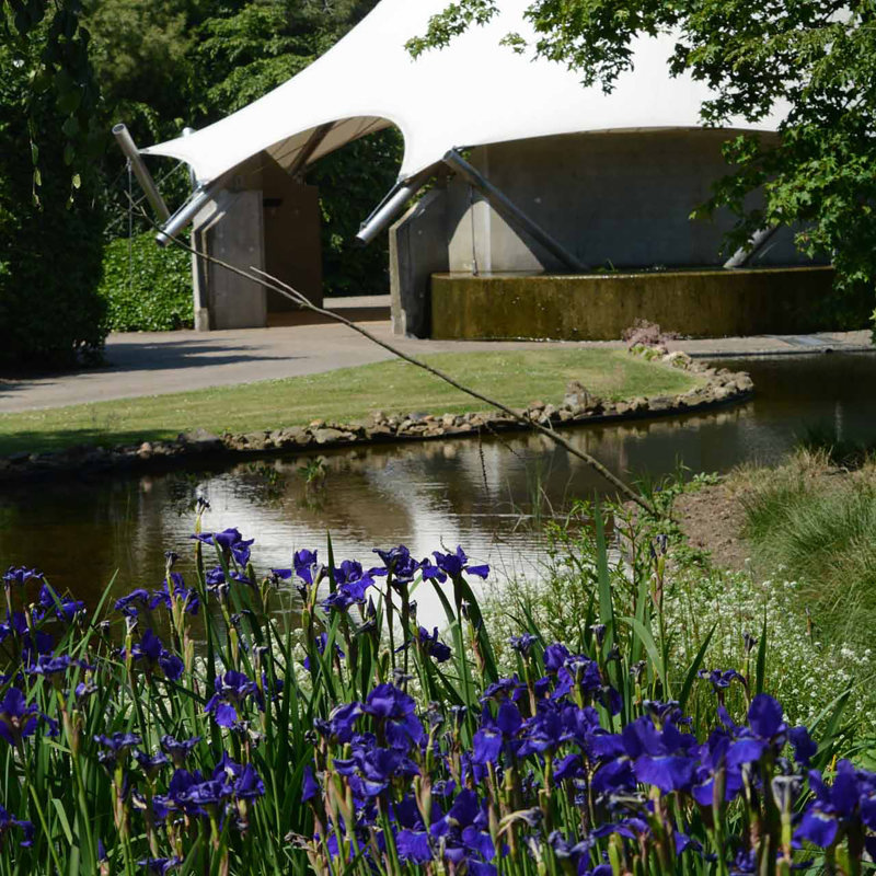 Spiegelvijver Tent Irissen